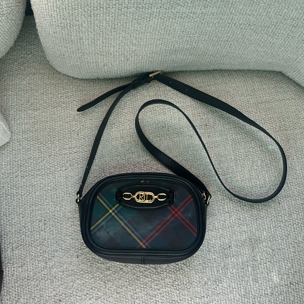 Lauren Ralph Lauren Tartan Plaid crossbody